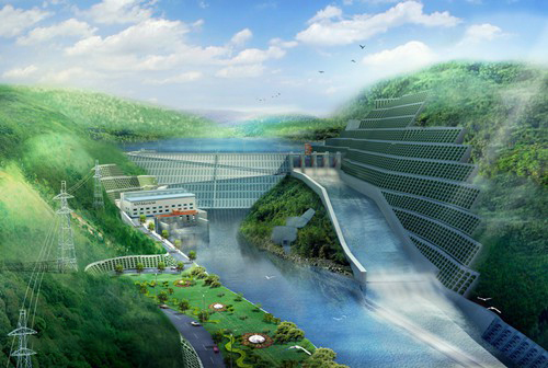肥东老挝南塔河1号水电站项目